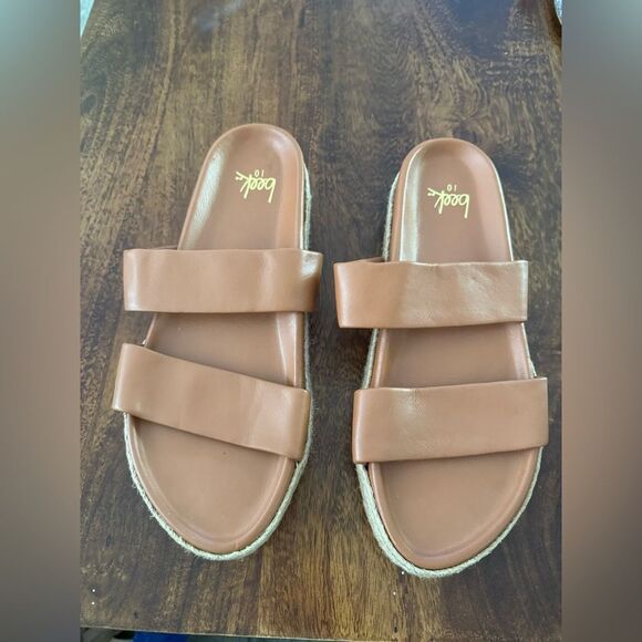Beek Twinspot Sandals Slides Tan Brown - Picture 2 of 3